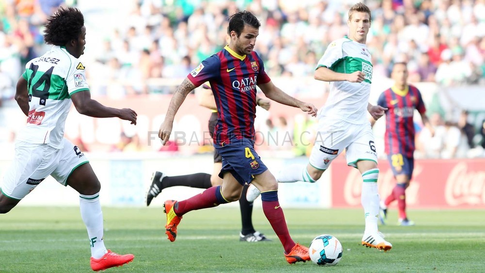 فرانسسک فابرگاس|الچه 0-0 بارسلونا