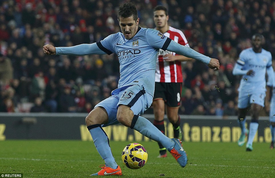 استفان یووتیچ|ساندرلند 1 - 4 منچستر سیتی / لیگ جزیره