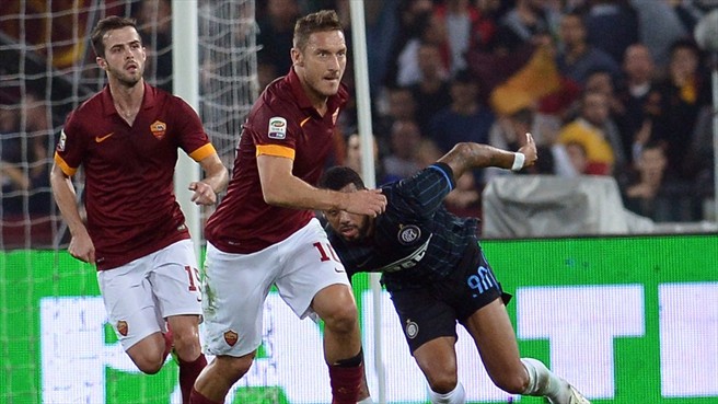 فرانچسکو توتی|رم 4 - 2 اینترمیلان / سری آ