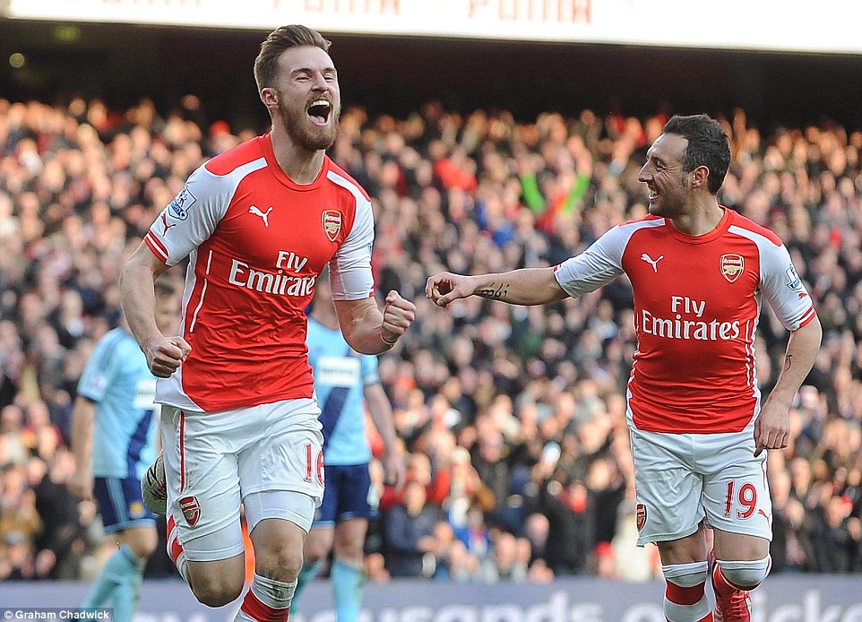 آرون رمزی|آرسنال 3 - 0 وستهام / لیگ جزیره