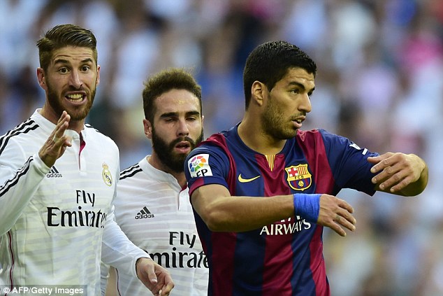 لوئیس سوارز|رئال مادرید 3 - 1 بارسلونا / لالیگا