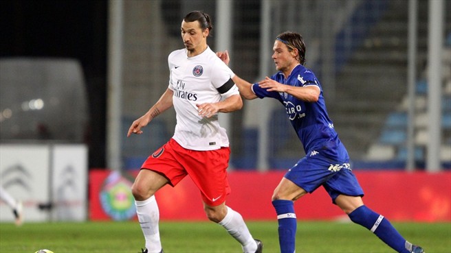 زلاتان ایبراهیموویچ|باستیا 4 - 2 پاریس سن ژرمن / لوشامپیونه