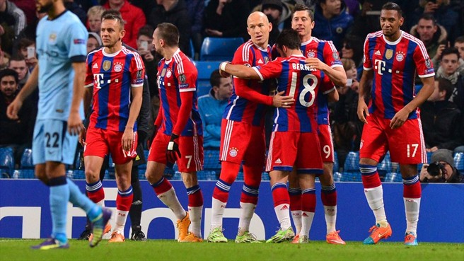 رابرت لواندوفسکی|منچستر سیتی 3 - 2 بایرن مونیخ / لیگ قهرمانان