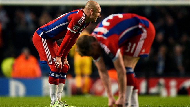 آرین روبن|منچستر سیتی 3 - 2 بایرن مونیخ / لیگ قهرمانان