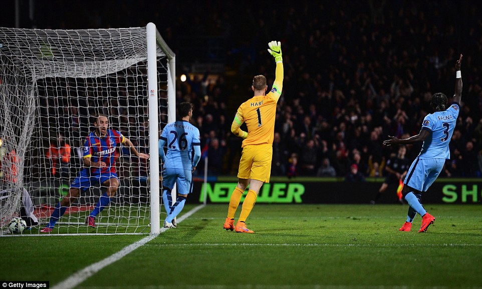 جو هارت|کریستال پالاس 2 - 1 منچستر سیتی / لیگ جزیره