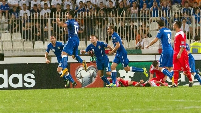 گرازيانو پله|مالت 0-1 ایتالیا / مقدماتی یورو 2016