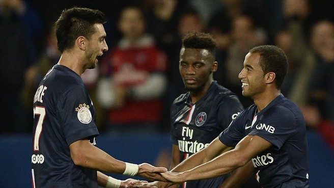 لایوین کورزاوا - خاویر پاستوره|پاری سن ژرمن 1-1 موناکو / لوشامپینو