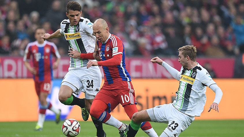 آرین روبن|بایرن مونیخ 0 - 2 مونشن گلادباخ / بوندسلیگا