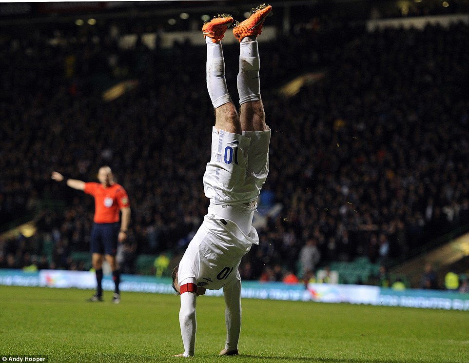 وین رونی|اسکاتلند 1 - 3 انگلستان /  دیدار دوستانه