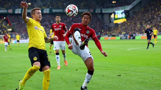 ماركو رویس|دورتموند 0 - 1 هانوفر / بوندسلیگا