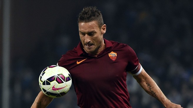 فرانچسکو توتی|سامپدوریا 0 - 0 رم / سری آ