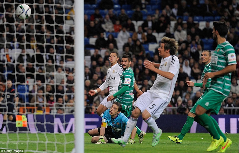 چیچاریبتو|رئال مادرید 5 - 0 کُرنیا / جام حذفی