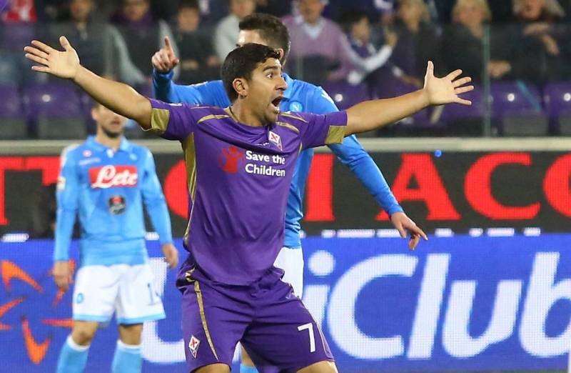 اعتراض بازیکن فیورنتینا|فیورنتینا 0 - 1 ناپولی /  سری آ