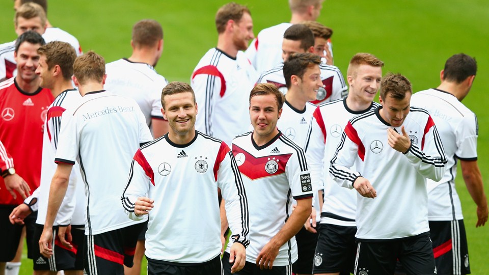 گوتزه - آلمان|تمرین تیم ملی آلمان