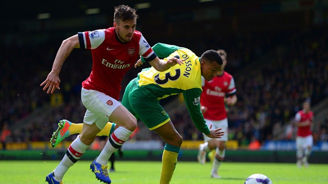 آرون رمزی|نوریچ 0-2 آرسنال