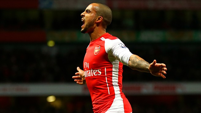 تئو ولكات|آرسنال 2 - 1 لیستر سیتی / لیگ جزیره