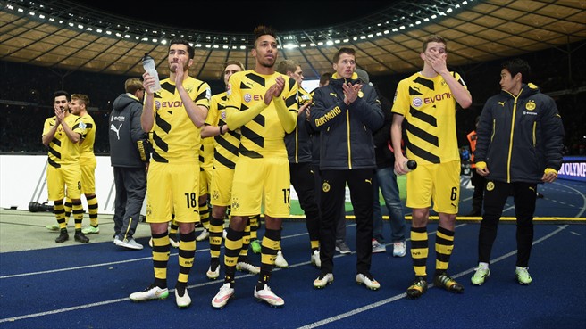 عکس العمل بازیکنان دورتموند|هرتابرلین 1 - 0 بوروسيا دورتموند / بوندسلیگا