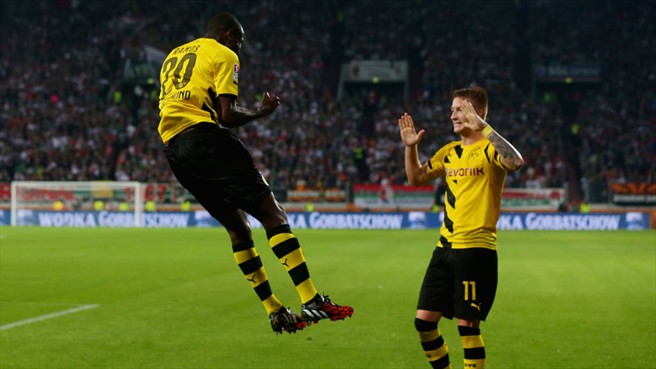 آدریان راموس|آگزبورگ 2-3 دورتموند / بوندسلیگا