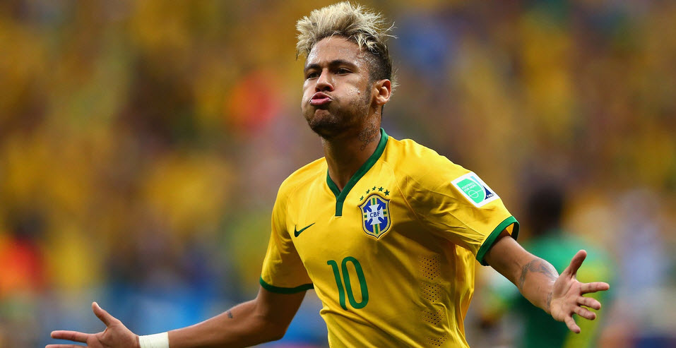 نیمار|برزیل 4-1 کامرون /مرحله گروهی جام جهانی