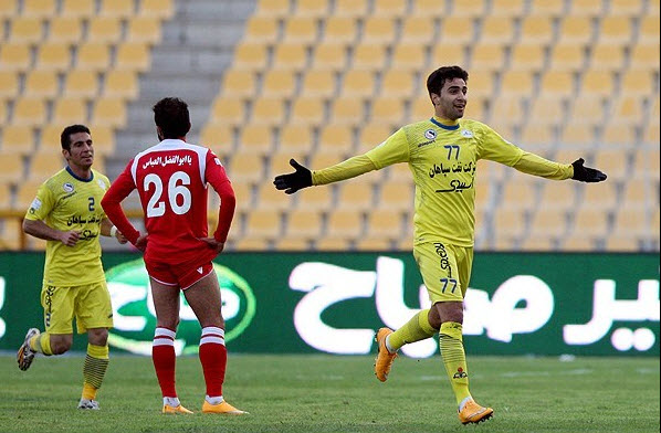 شادی بازیکن نفت|None