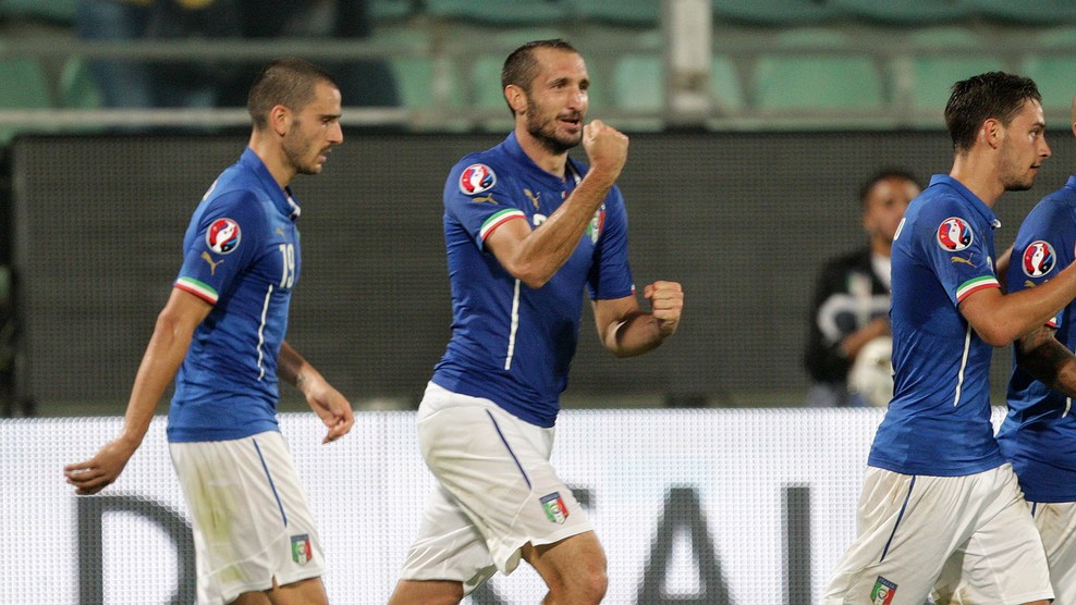 جورجیو کیه لینی|ایتالیا 2-1 آذربایجان / مقدماتی یورو 2016