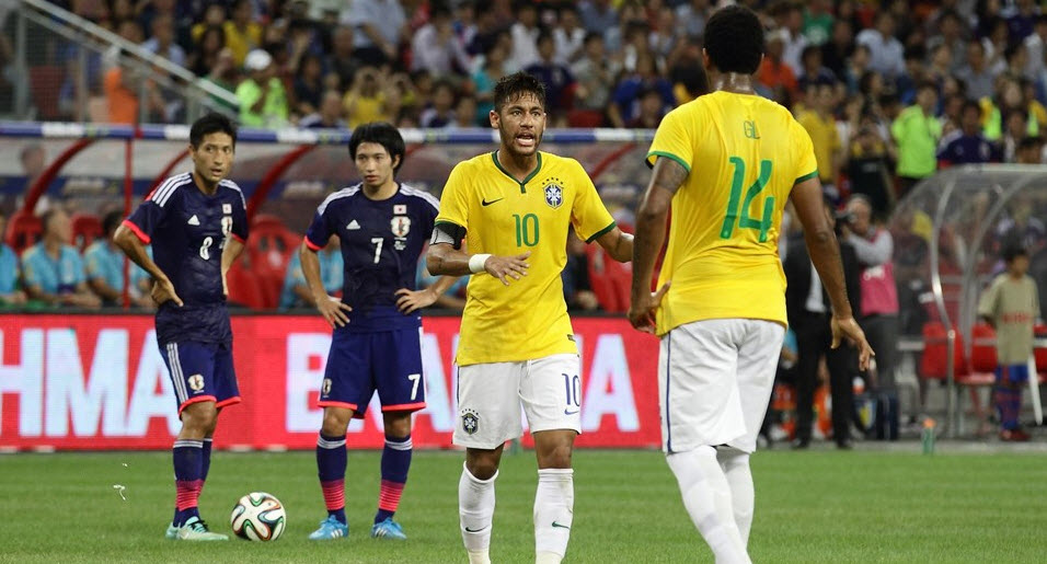 نیمار|ژاپن 0-4 برزیل / دیدار دوستانه