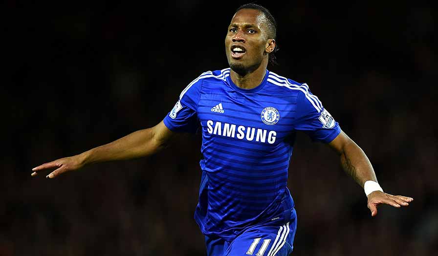 ديديه دروگبا|منچستر یونایتد 1 - 1 چلسی / لیگ جزیره