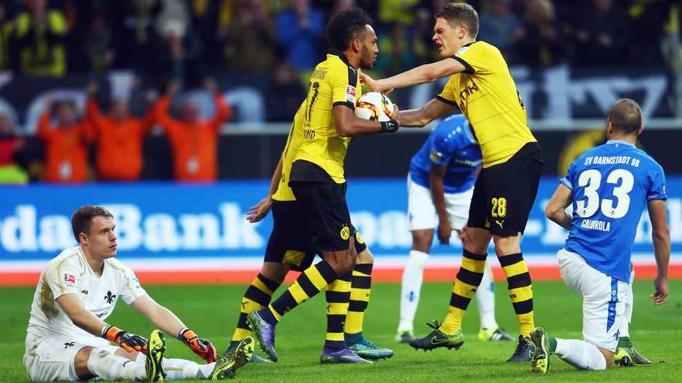 پیر امریک اوباميانگ|بوروسيا دورتموند 2 - 2 دارمشتات / بوندس لیگا