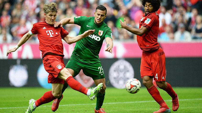 باشتین شواینشتایگر|بایرن مونیخ 0 - 1 اوگزبورگ / بوندسلیگا