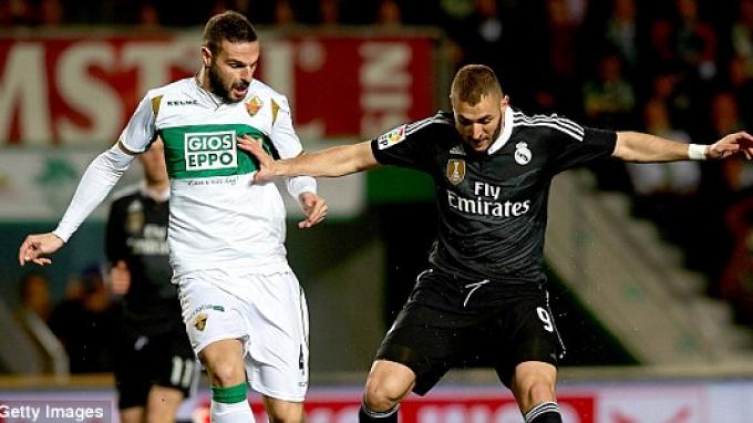 کریم بنزما|اِلچه 0 - 2 رئال مادرید / لالیگا