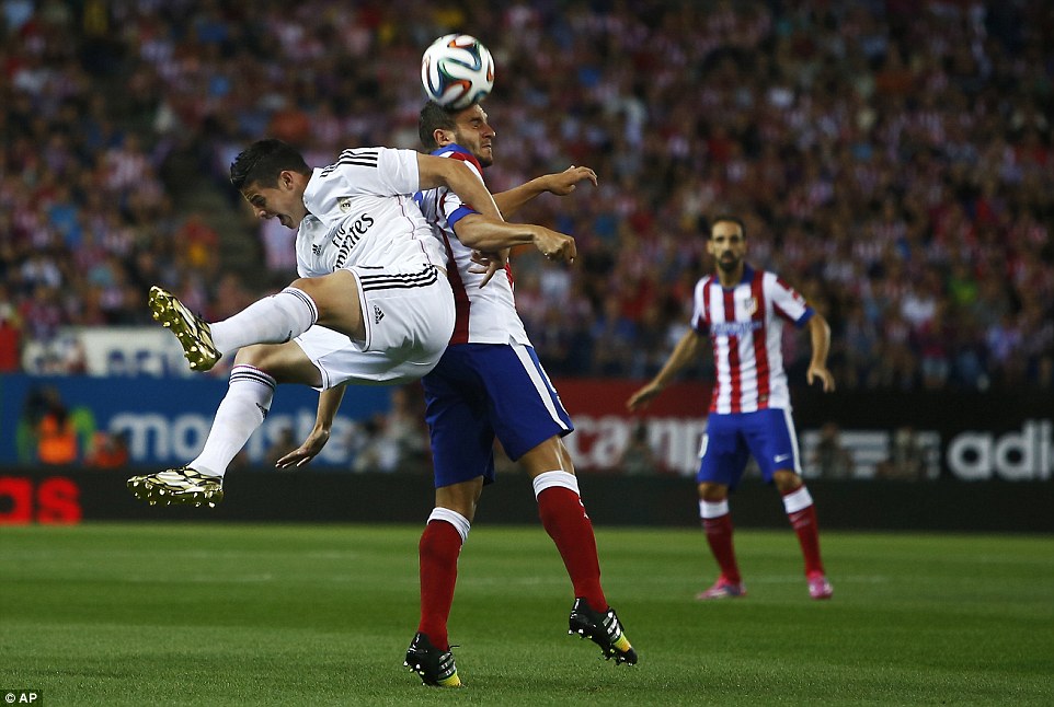 جیمز - کوکه|اتلتیکو مادرید 1-0 رئال مادرید / سوپرکاپ اسپانیا