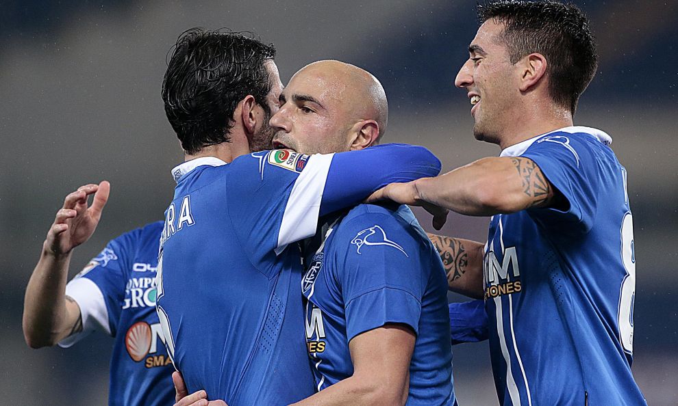 شادی بازیکنان امپولی|رم 1 - 1 اِمپولی / سری آ