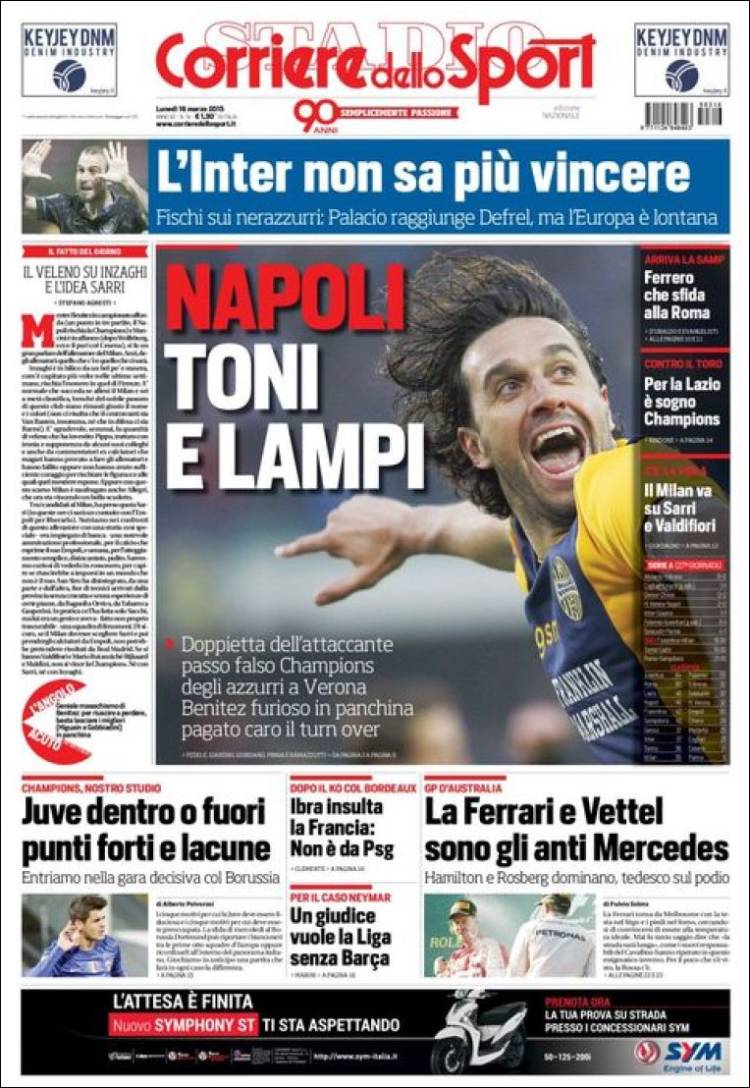 کوریه‌ره دلو اسپورت