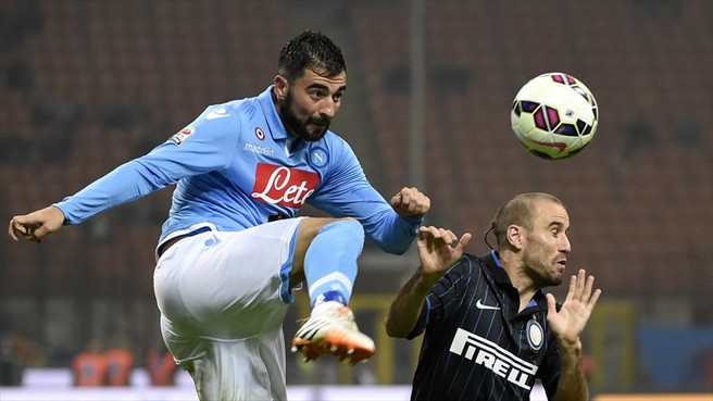 رودریگو  پالاسیو - رائول آلبیول|اینتر میلان 2 - 2 ناپولی / سری آ