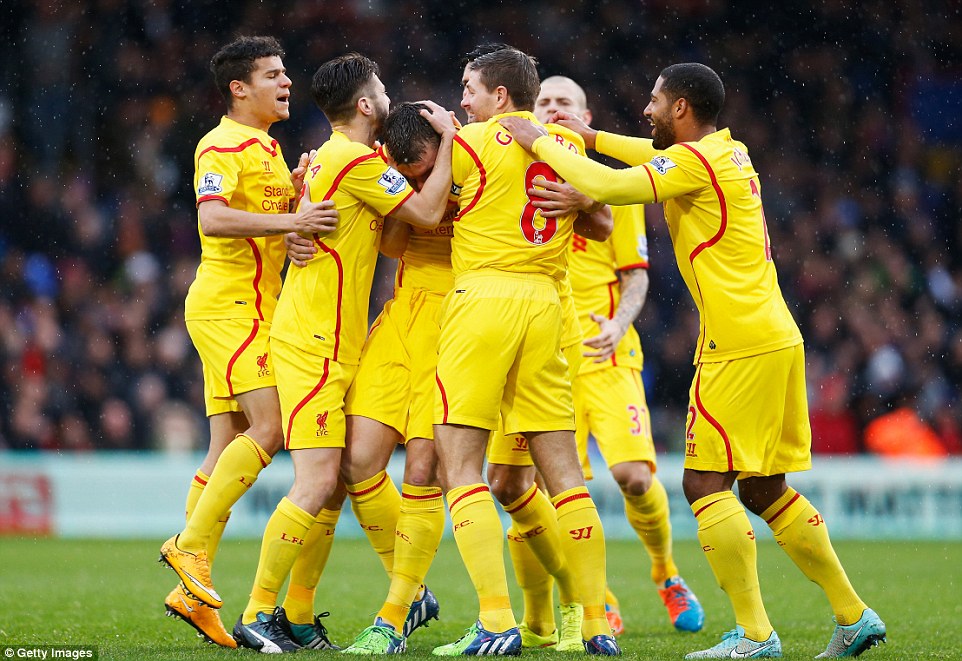 ریکی لمبرت|کریستال پالاس 3 - 1 لیورپول / لیگ جزیره