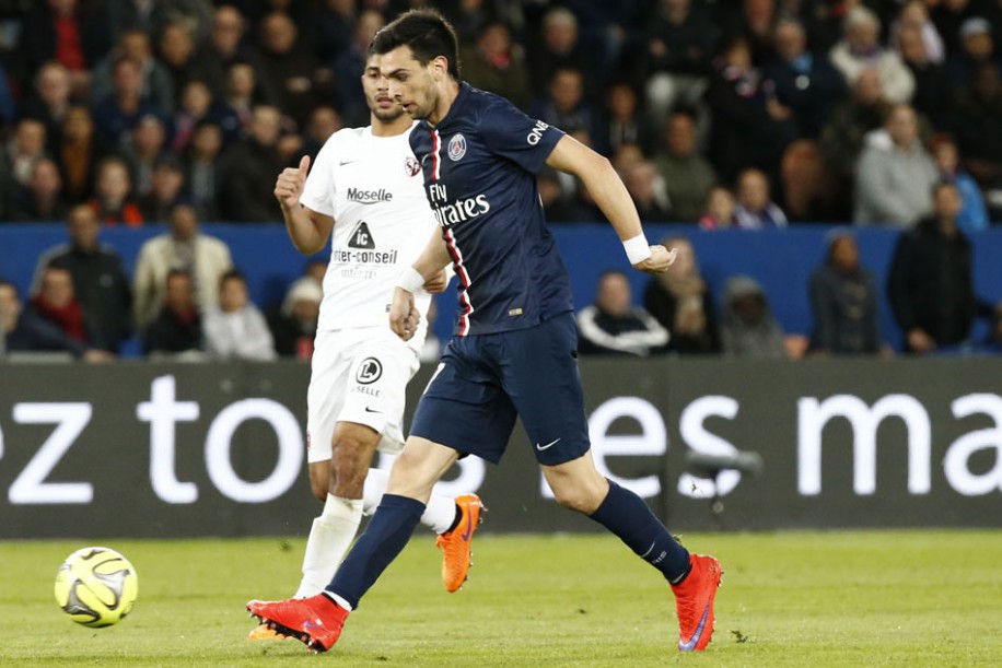 خاویر پاستوره|پاریس سن ژرمن 3 - 1 مِتز / لوشامپیونه