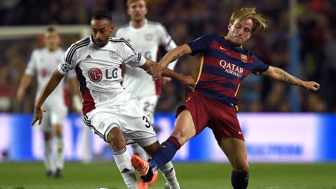 ایوان راکیتیچ - كريم بالعربي|بارسلونا 2 - 1 باير لوركوزن / لیگ قهرمانان