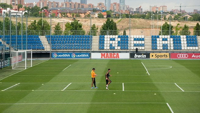 جلسه تمرینی رئال با حضور رونالدو پیش از فینال لیگ قهرمانان اروپا|کریستیانو رونالدو، در جلسه تمرینی رئال مادرید پیش از دیدار فینال لیگ قهرمانان اروپا برابر اتلتیکو مادرید شرک می کند.