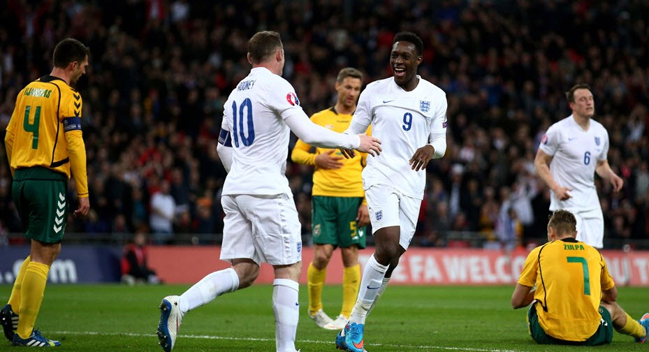 وین رونی|انگلستان 4 - 0 لیتوانی / مقدماتی یورو 2016