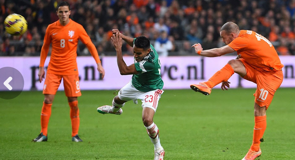 وسلی اشنایدر|هلند 2 - 3 مکزیک / دیدار دوستانه