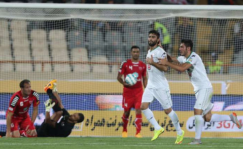 کاوه رضایی|پرسپولیس تهران 1 - 2 ذوب آهن اصفهان / لیگ برتر ایران (خلیج فارس)