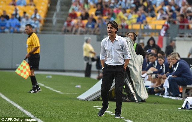 فیلیپو اینزاگی|منچستر سیتی 5-1 آث میلان / جام گینس