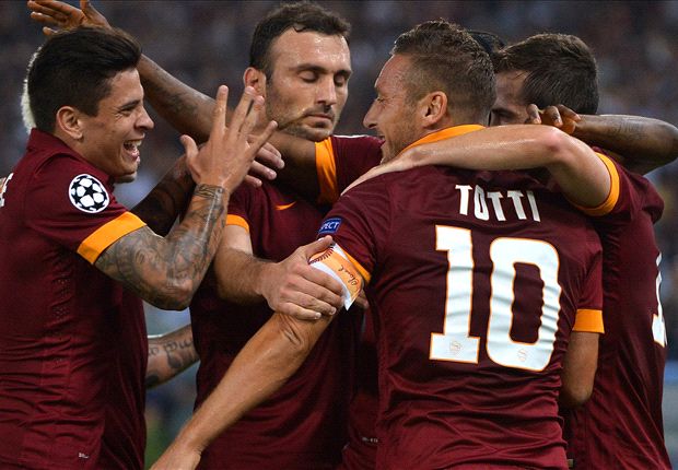 فرانچسکو توتی|رم 5-1  زسکا مسکو / لیگ قهرمانان