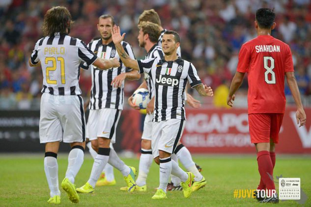 آندره آ پیرلو|منتخب سنگاپور 0-5 یونتوس / دیدار دوستانه