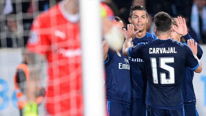 کریستیانو رونالدو|مالمو 0 - 2 رئال مادرید / لیگ قهرمانان