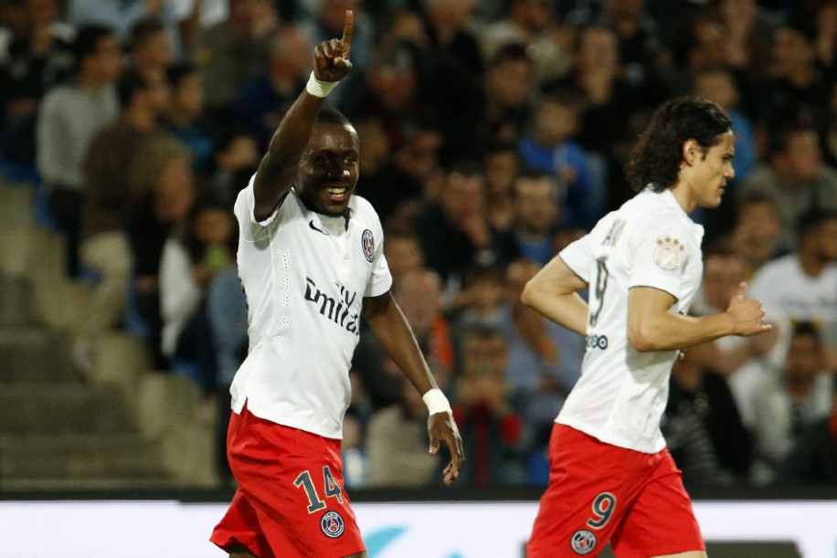 شادی بازیکن پی اس جی|مون پليه 1 - 2 پاریس سن ژرمن / لوشامپیونه