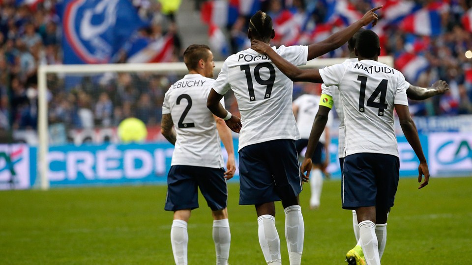 بلیز ماتودی - پل پوگبا|فرانسه 4-1 نروژ