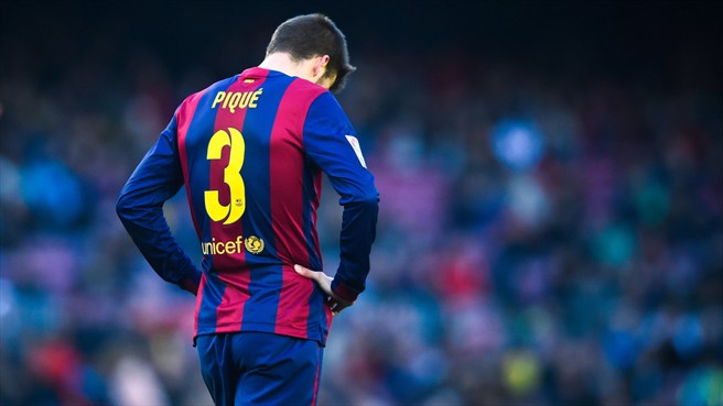 جرارد پیکه|بارسلونا 0 - 1 مالاگا / لالیگا