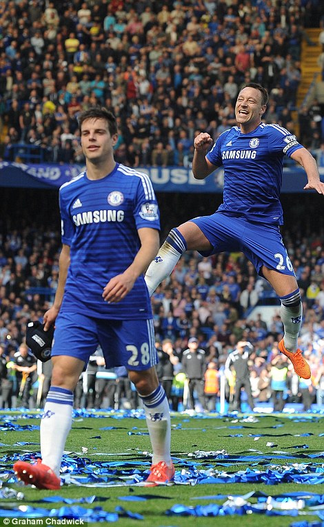 شادی بازیکنان چلسی|چلسی 1 - 0 کریستال پالاس / لیگ جزیره