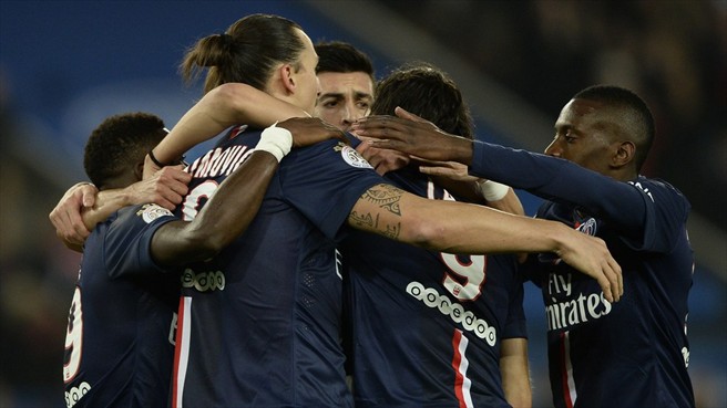 زلاتان ایبراهیموویچ|پاریس سن ژرمن 1 - 0 نیس / لوشامپیونه